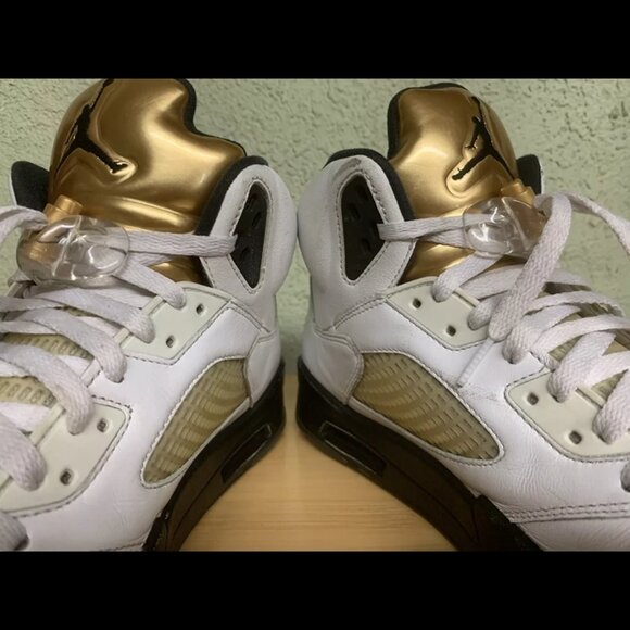 Size 11.5 - Jordan 5 Retro Olympic 2016 - Picture 3 of 11